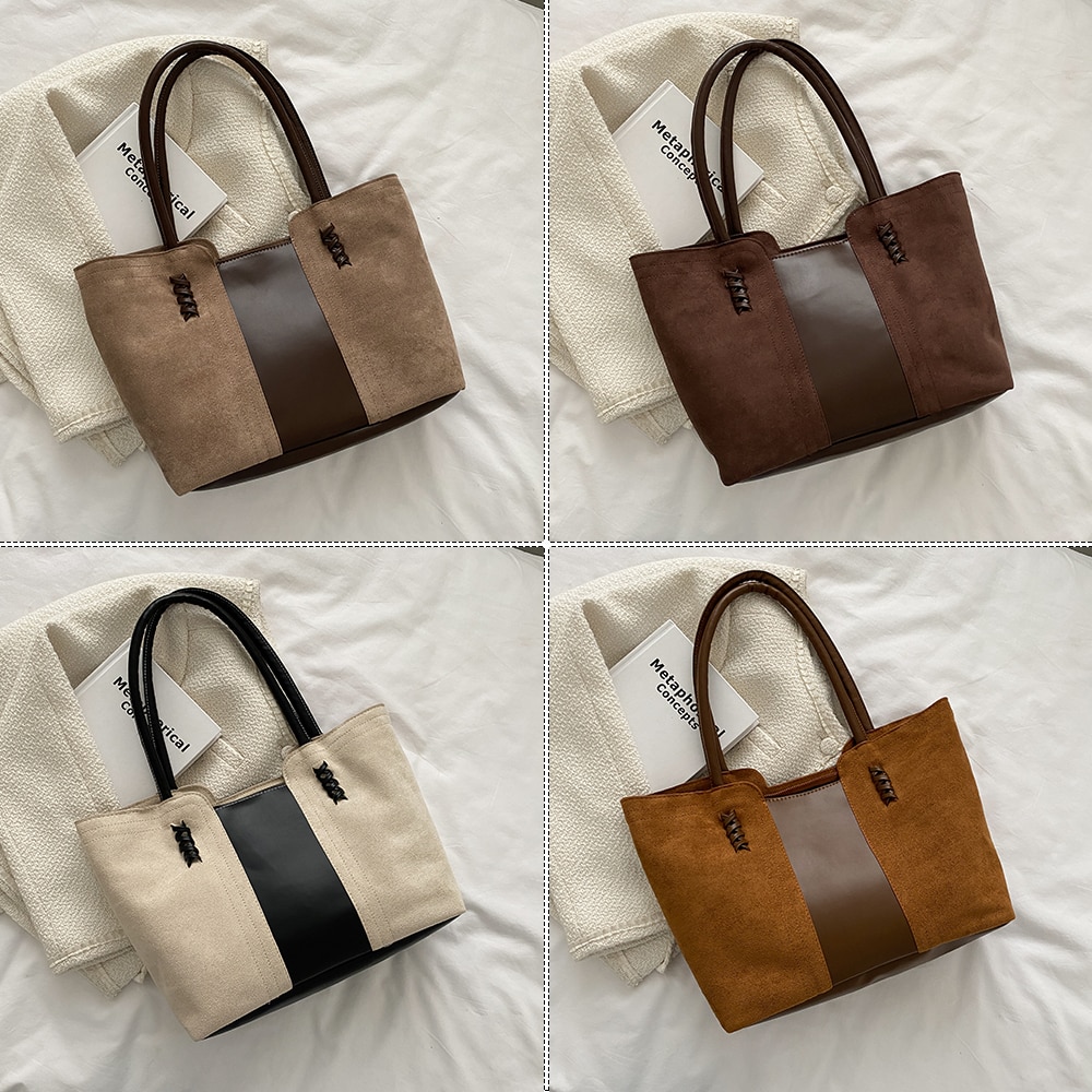 Luxury Women's Suede Bag