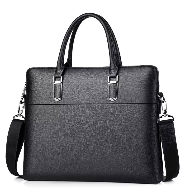Men Office Tote Bag Leather