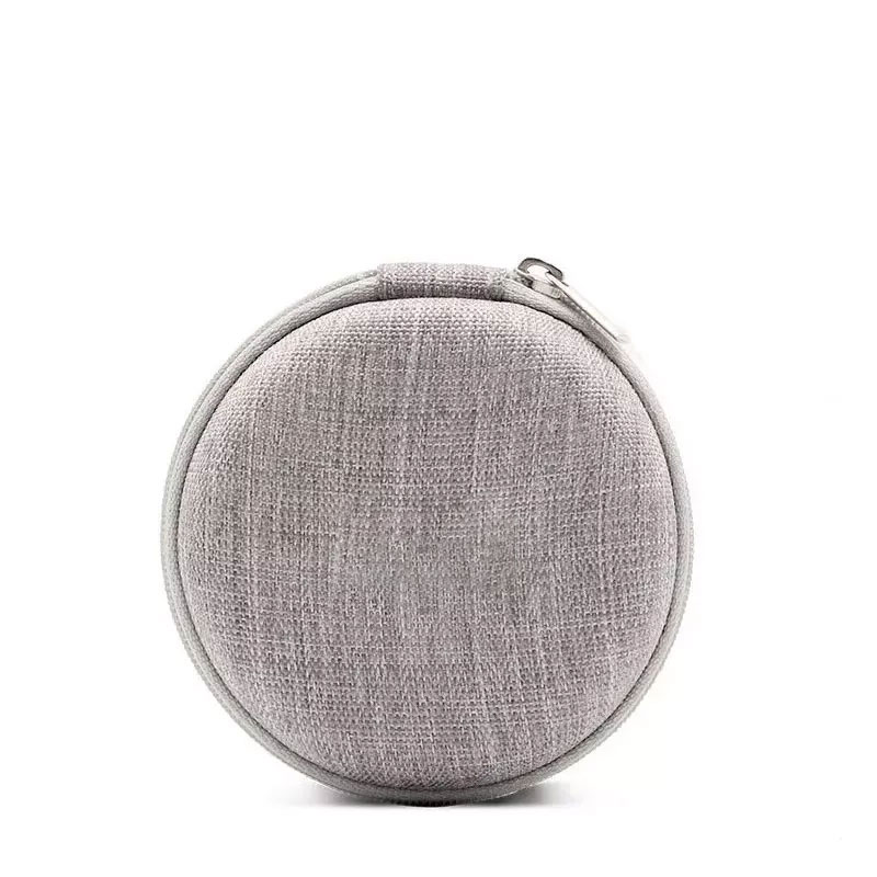 Small Oval Earphone Storage Bag