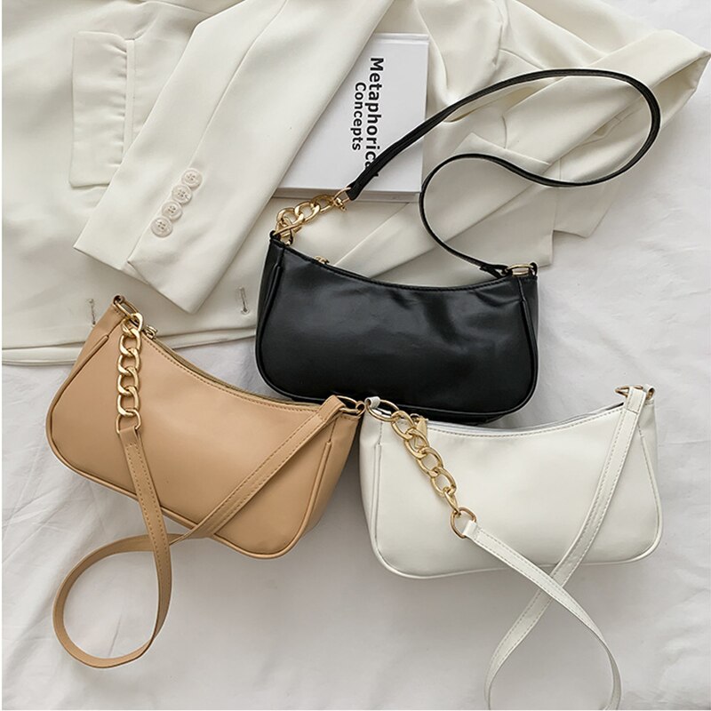 PU Leather Shoulder Bag
