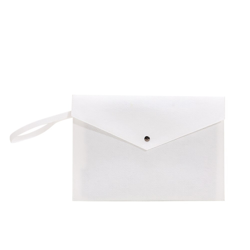 Envelop Bag Felt Solid Color Party Evening Bag