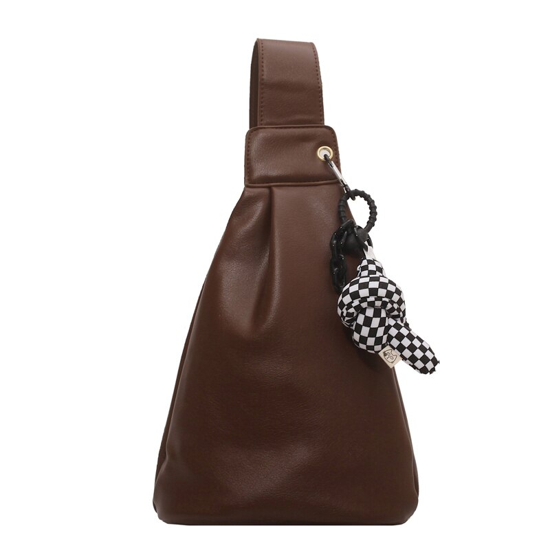 Vintage PU Leather Personality Cute Chest Bag