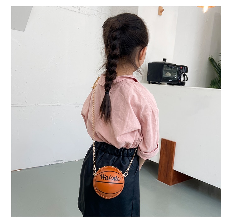 Kids Basketball Messenger Bag