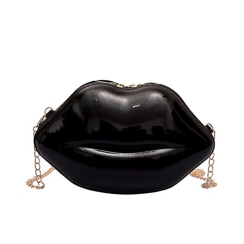 Luxury Designer Lip Shape Clutch