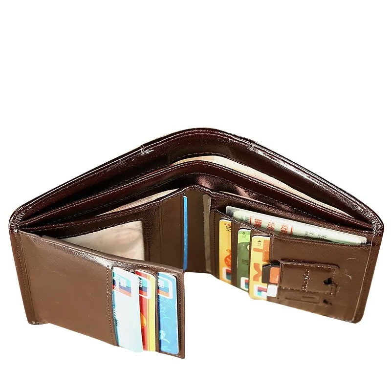 Genuine Leather Classic Style Wallet