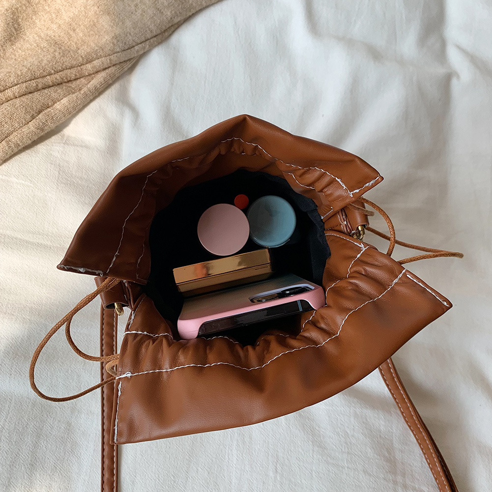 Casual Drawstring Handbag