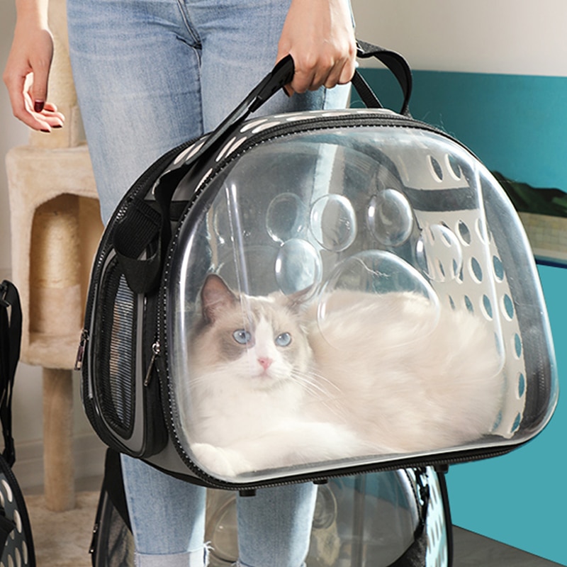 Cat Carrier Outdoor Travel Breathable Handbag