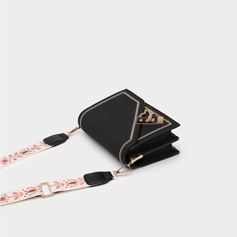 Lightweight PU Leather Messenger Bag