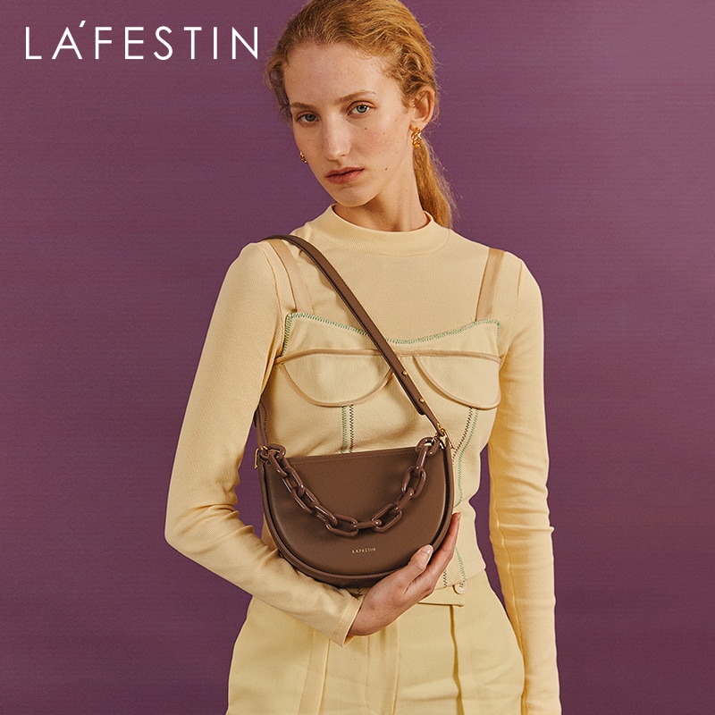 Designer Semi-circle Saddle Bag