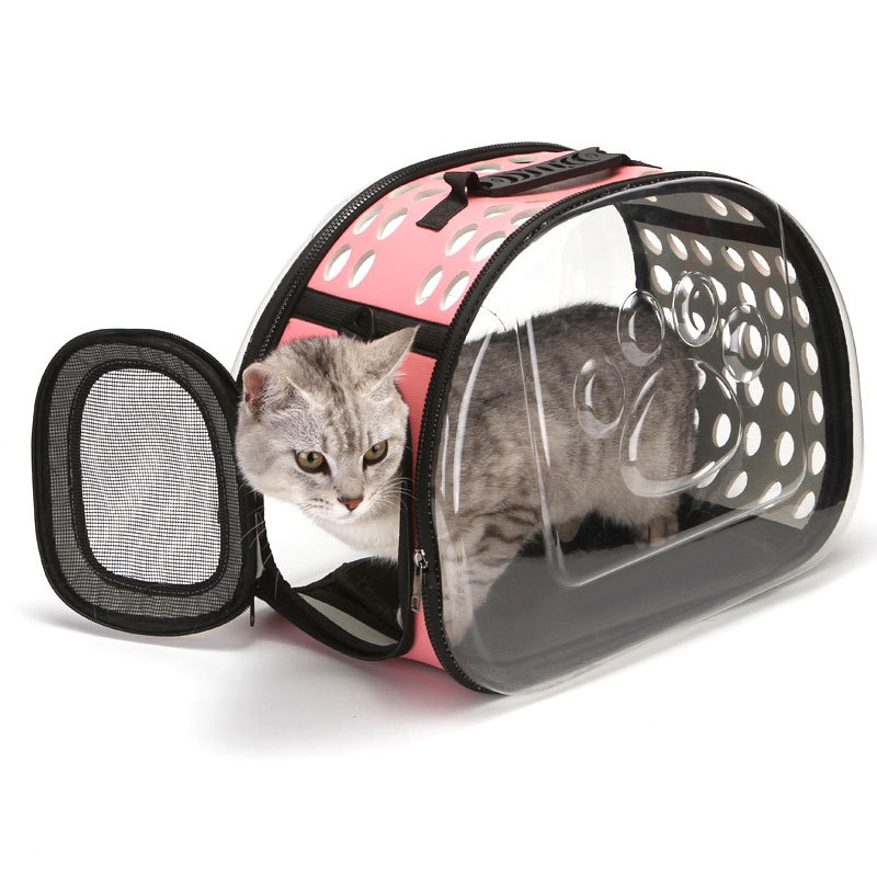 Cat Carrier Outdoor Travel Breathable Handbag