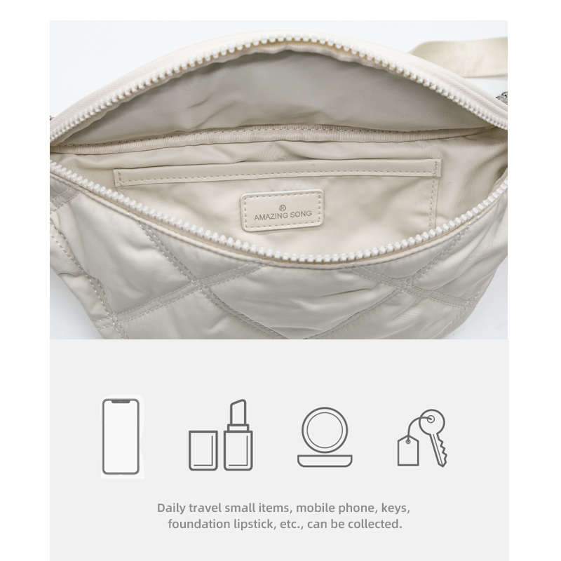 Trendy Down Chest Bag