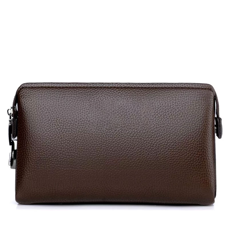 Men Business Zipper Big Purse