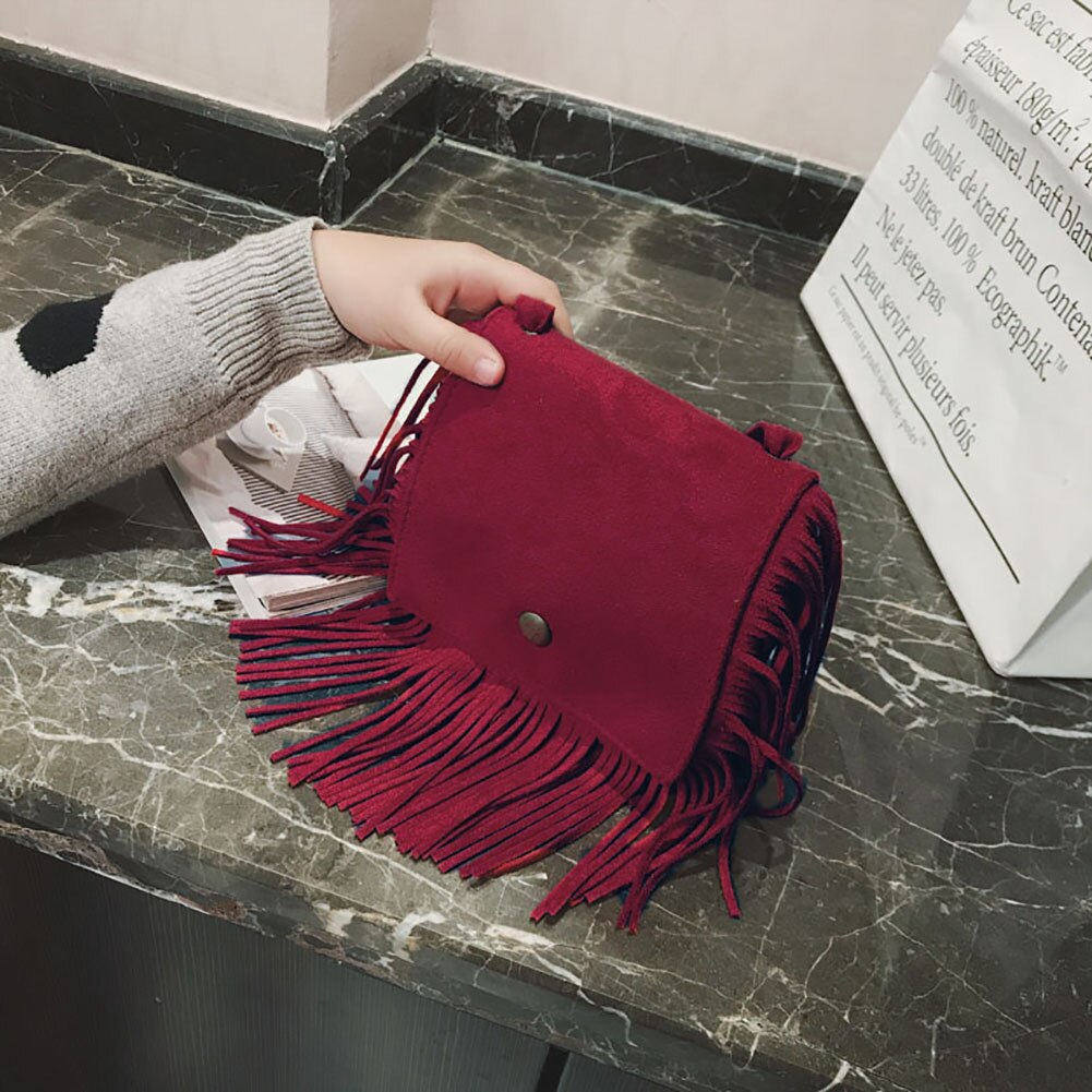 Tassel Mini Messenger Bag