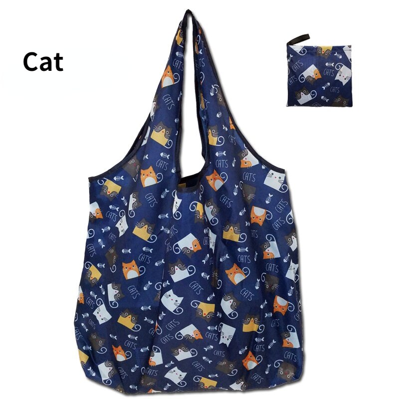 Portable Reusable Grocery Women Storage Bag