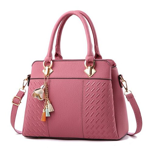Tassel PU Leather Totes Bag