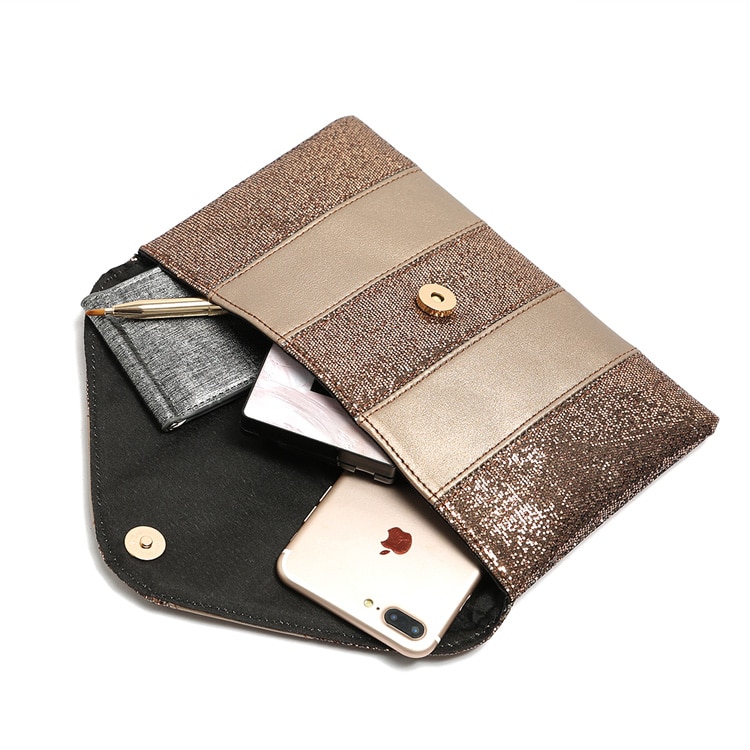 Clutch Bag Sequined Envelope Handbag