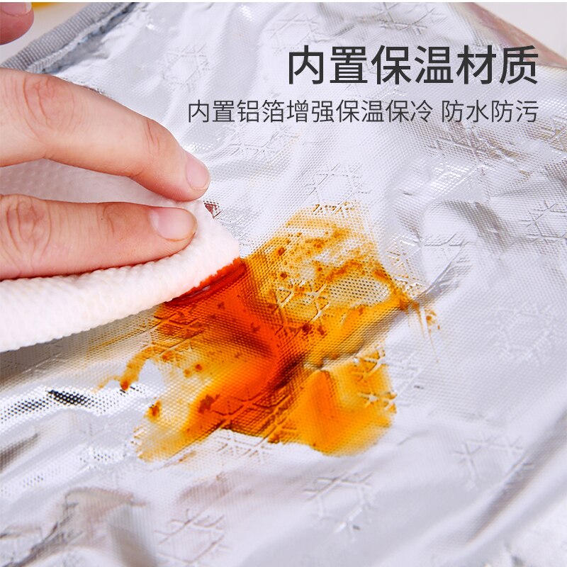 New Badge Pin Lunch Bag