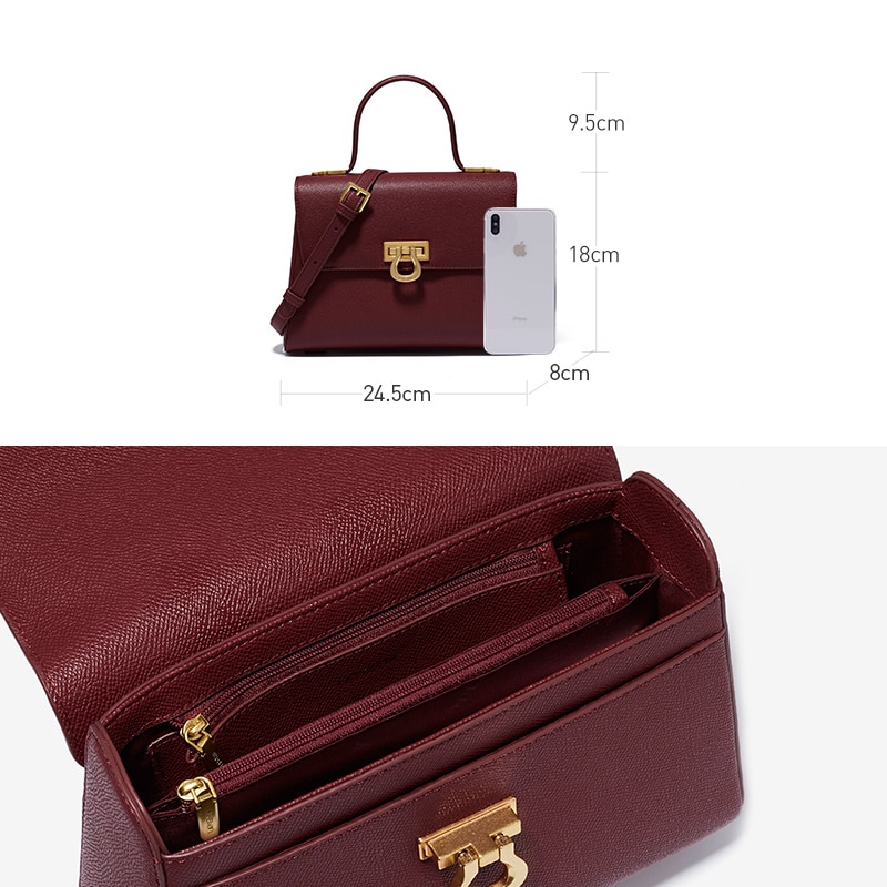 Large Capacity Retro Messenger Handbag