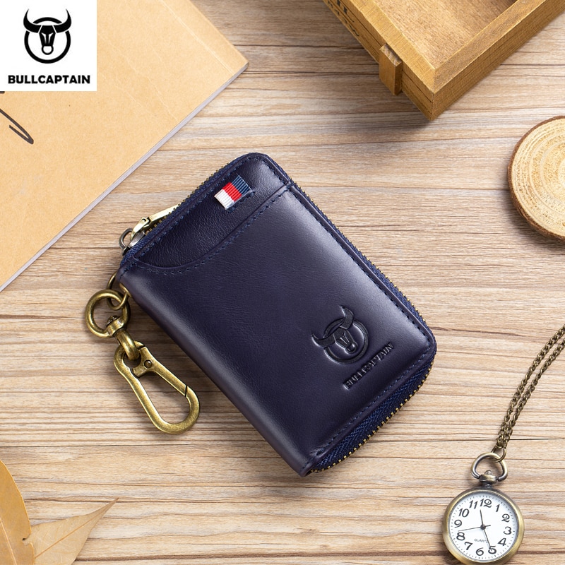 Genuine Leather Men's Key Bag