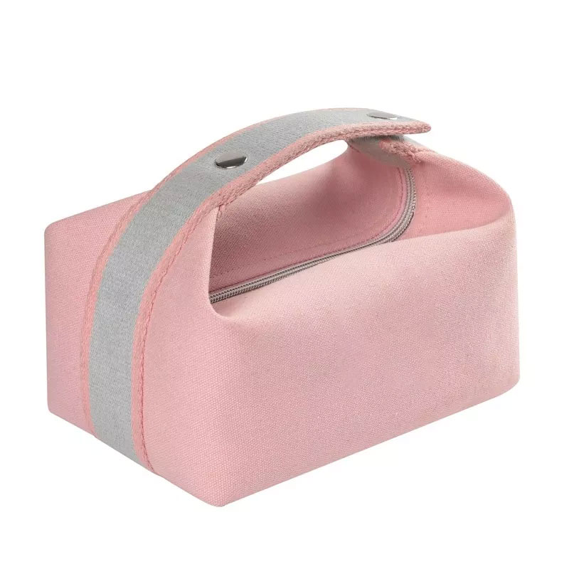 Waterproof Canvas Makeup Pouch Cosmetic Bag