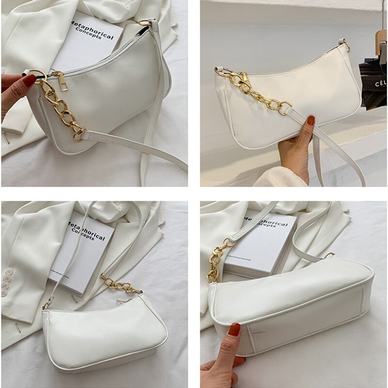 PU Leather Shoulder Bag