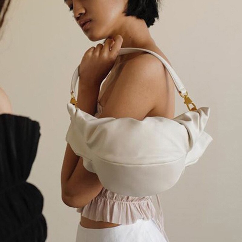 Pleated Hobos Handbag