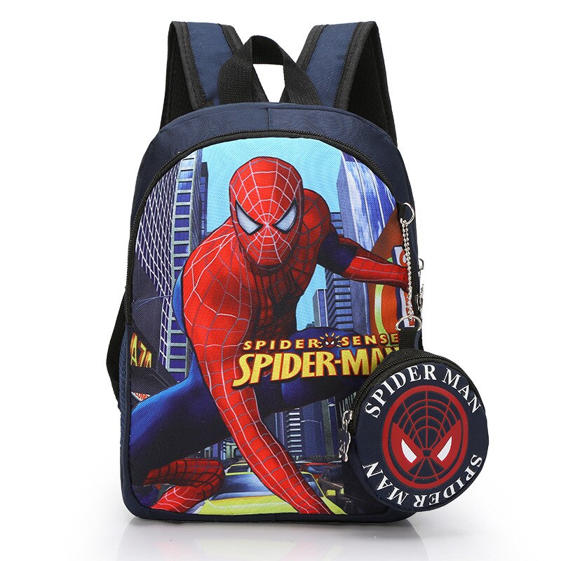 Marvel Kids Backpack For Students Spider Man Bag