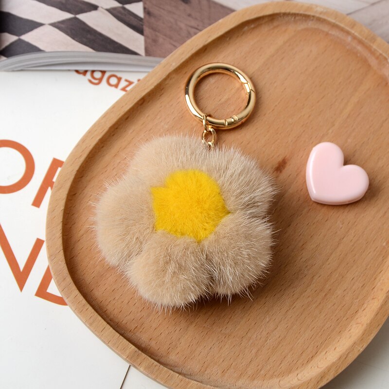 Metal Ring Pendant Bag Charm