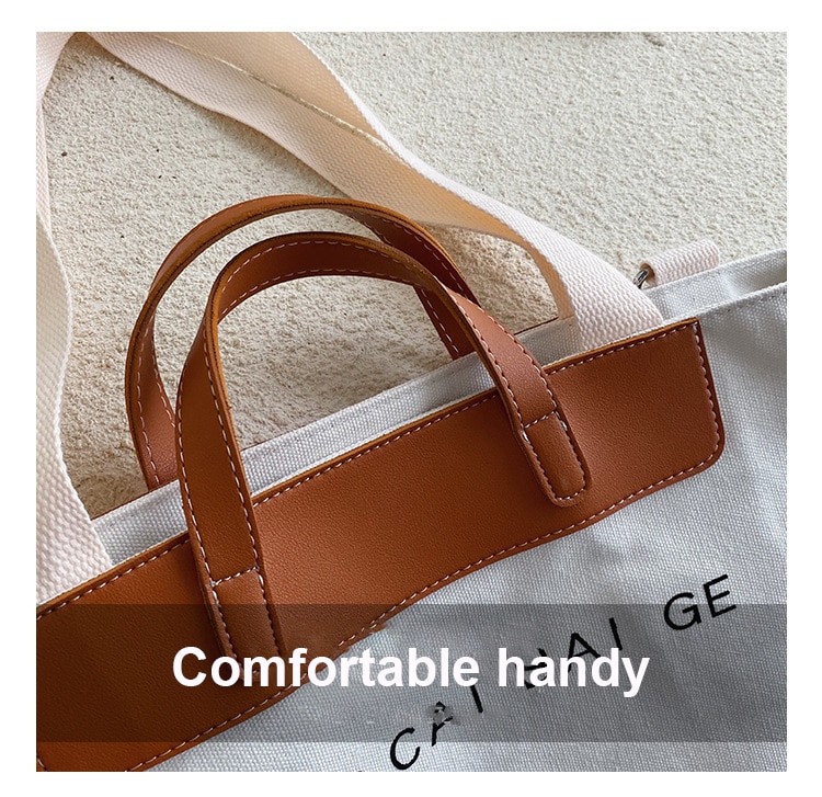 Luxury Handbag Canvas Tote Bag