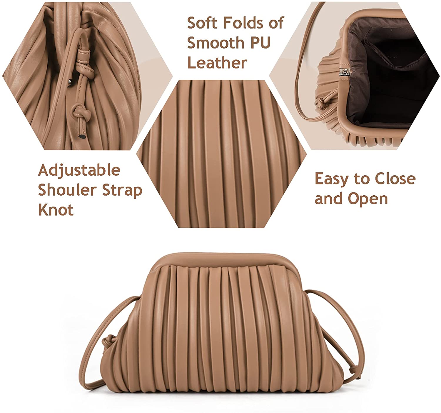 Clutch Purse and Dumpling Bag