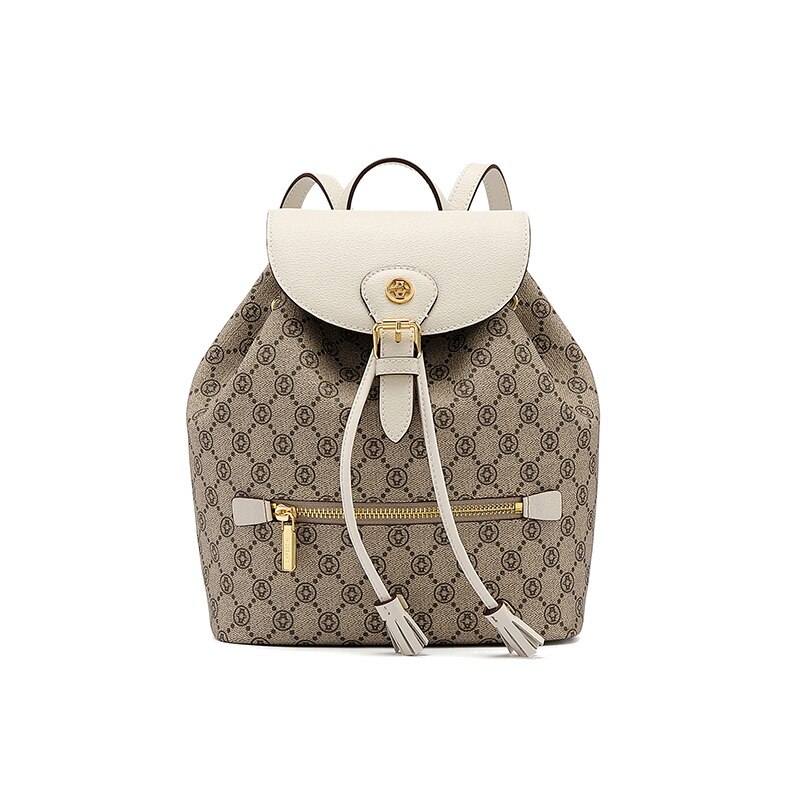 Large-capacity Fashion Trend Leather Backpack