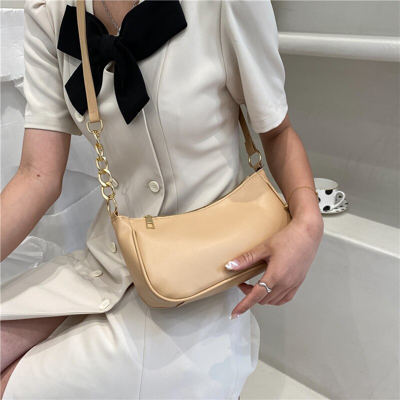 PU Leather Shoulder Bag