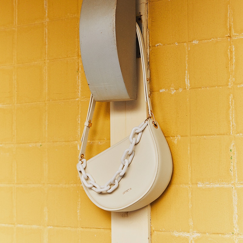 Designer Semi-circle Saddle Bag