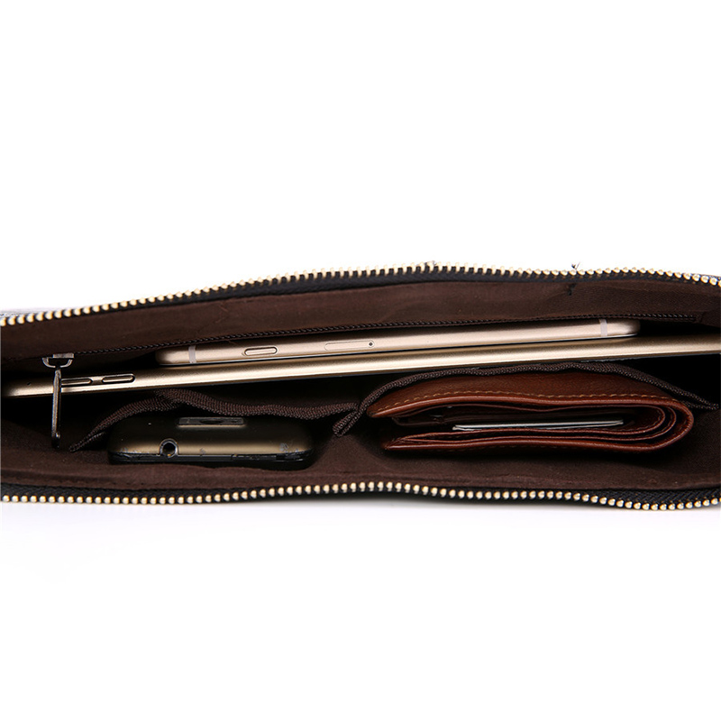 Male Envelope bag Alligator Crocodile Clutch