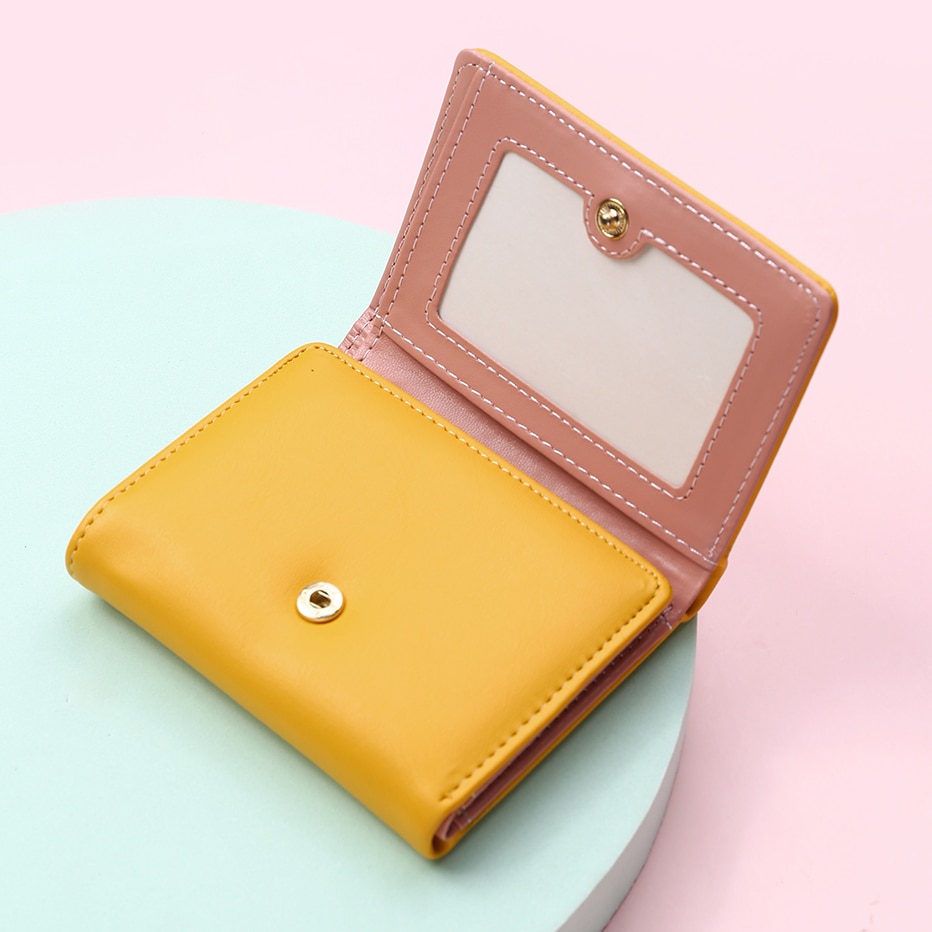 Short Cartoon Dinosaur Printed Wallet