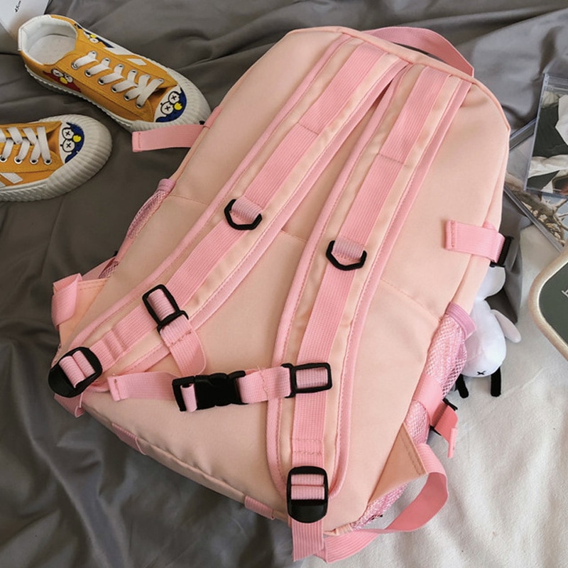 Waterproof Nylon School Bag Backpack