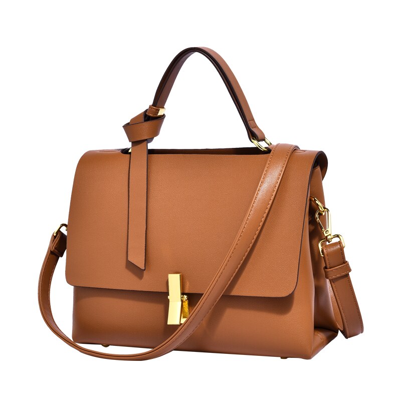 Solid Color Small PU Leather Bag