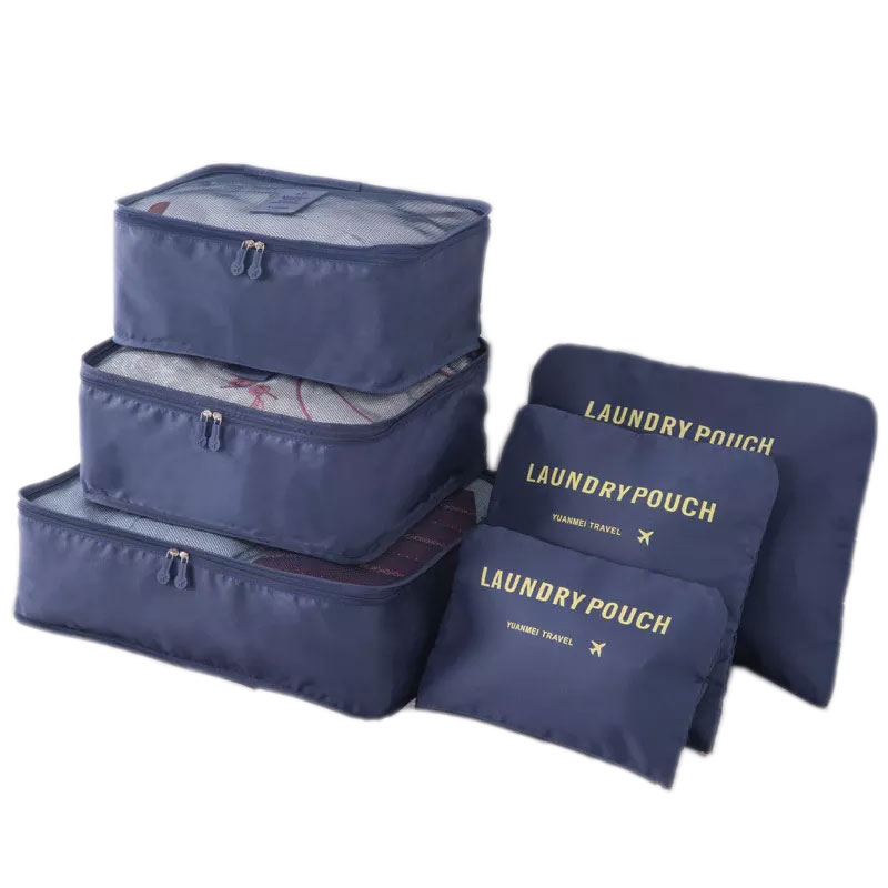 6 PCS Travel Storage Bag Set for Clothes