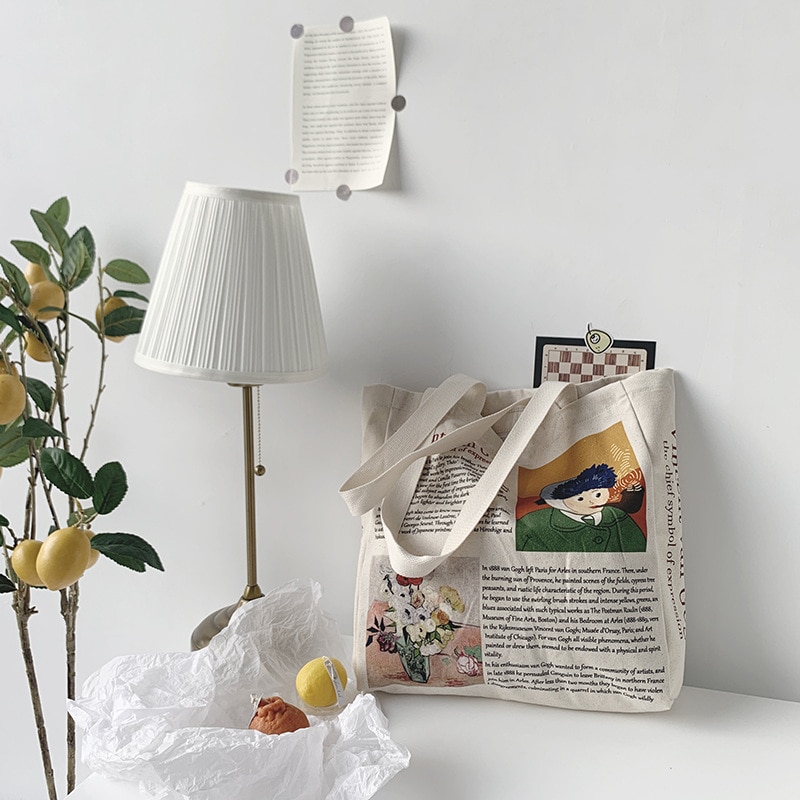 Vincent van Gogh Printing Canvas Bag