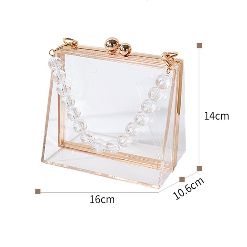 Chic Perfume Bottle Handbag