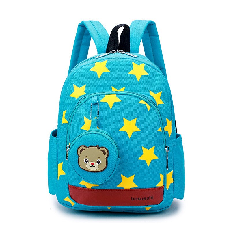 Star Print Kindergarten School Bag
