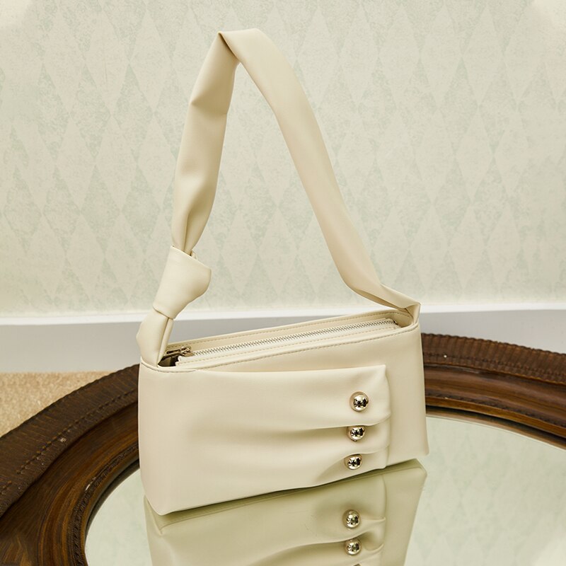 Trendy One-shoulder Cloud Bag