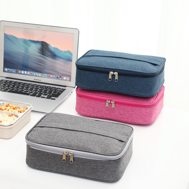 Square Portable Lunch Bag