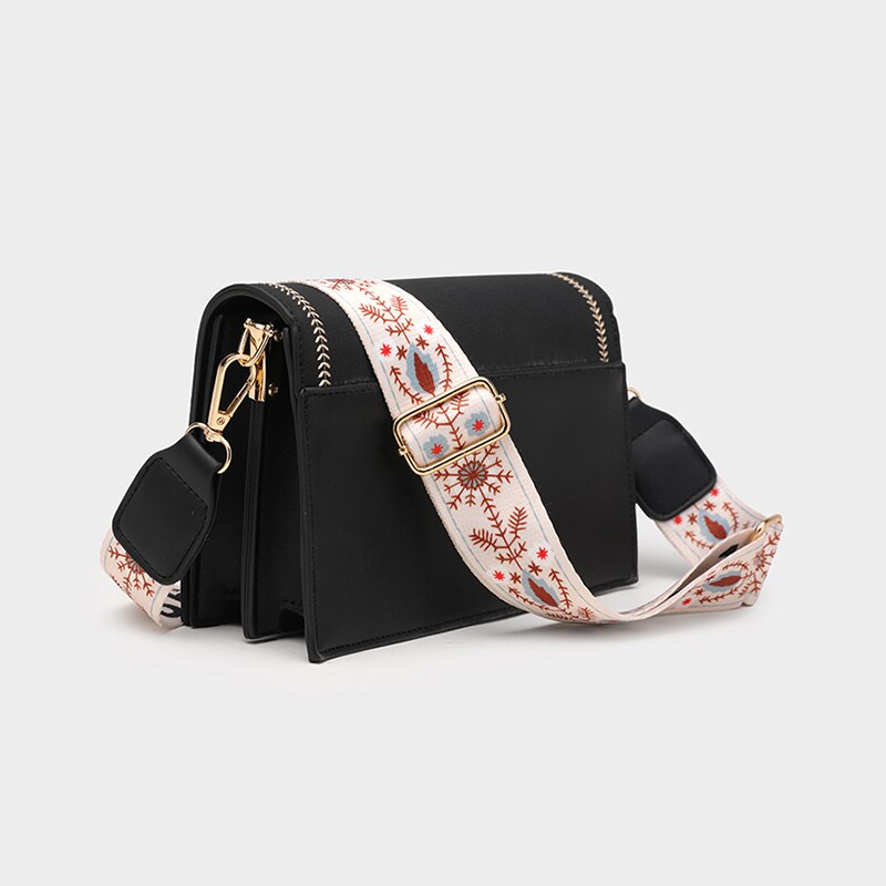 Lightweight PU Leather Messenger Bag