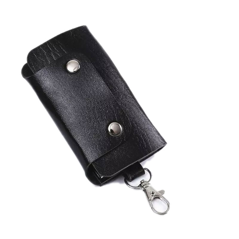 Portable Leather Car Keychain Housekeeper
