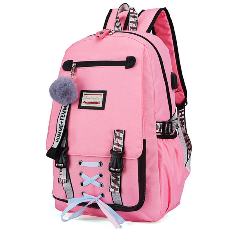 Casual School Bags With USB Charging