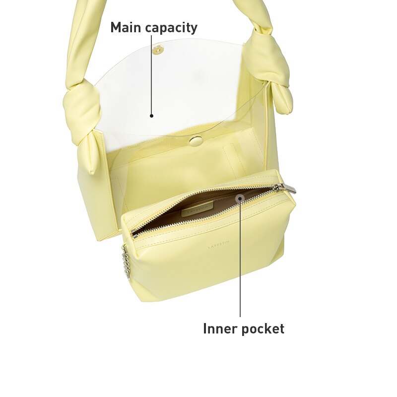 Large Capacity Transparent Tote Bag