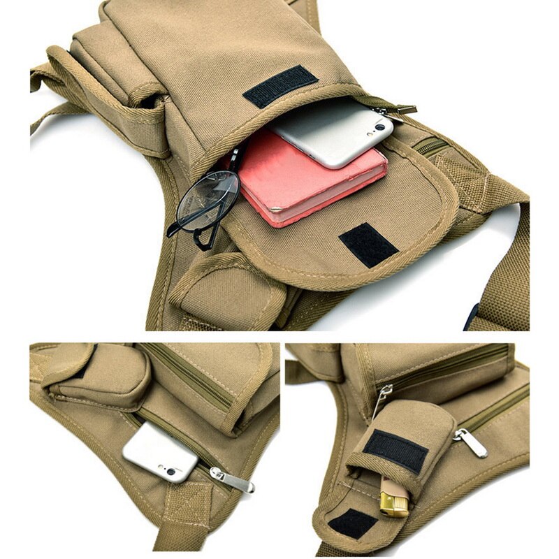 Men Canvas Drop Leg Bag