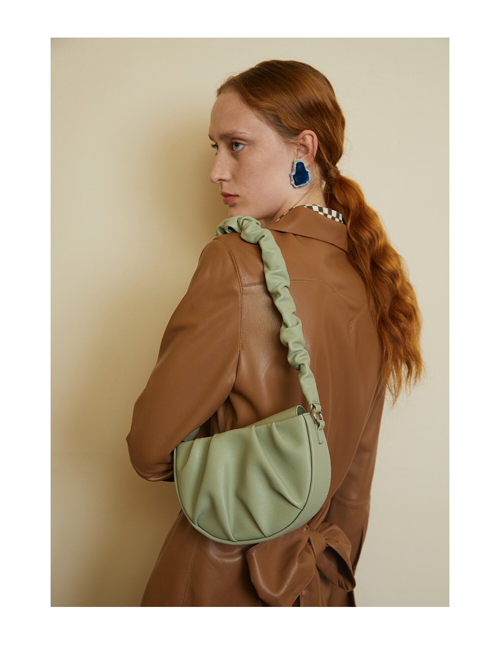 Semi-circle Underarm Bag