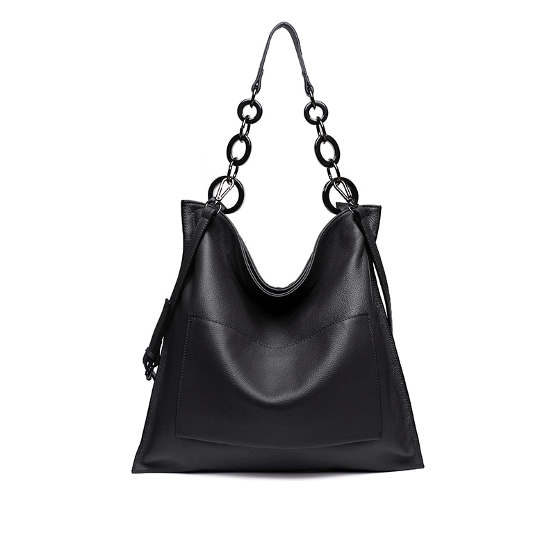 Large-capacity Cowhide Handbag